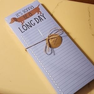Dachshund Magnetic Memo Pad